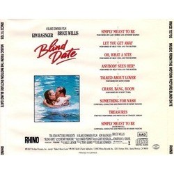 Blind Date Soundtrack (Various Artists, Henry Mancini) - CD Trasero