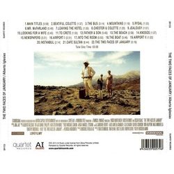 The Two Faces of January Soundtrack (Alberto Iglesias) - CD Trasero