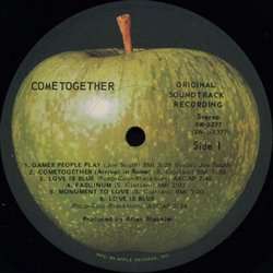 Cometogether Soundtrack (Stelvio Cipriani, The Dells, Joe South) - cd-cartula