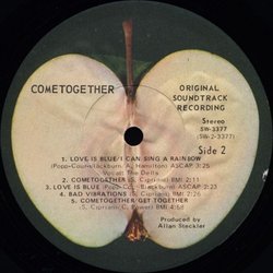 Cometogether Soundtrack (Stelvio Cipriani, The Dells, Joe South) - cd-cartula