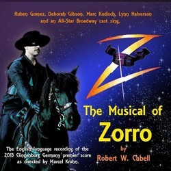 Z - The Musical Of Zorro Soundtrack (John Cameron, Stephen Clark,  Gipsy Kings) - Cartula
