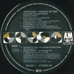 Scrooged Soundtrack (Various Artists) - cd-cartula