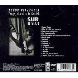 Tango, El Exilo De Gardel Soundtrack (Astor Piazzolla, Fernando E. Solanas) - CD Trasero
