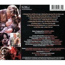 Young Hercules Soundtrack (Joseph LoDuca) - CD Trasero