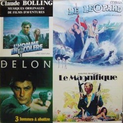 Magnifique / L'Homme en Colre / 3 Hommes A Abattre / Le Lopard Soundtrack (Claude Bolling) - Cartula
