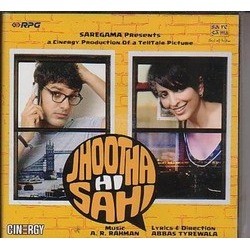 Jhootha Hi Sahi Bollywood Soundtrack (A.R. Rahman) - Cartula