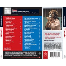 Tootsie Soundtrack (Stephen Bishop, Dave Grusin) - CD Trasero