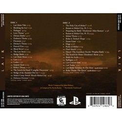 Lair Soundtrack (John Debney, Kevin Kaska) - CD Trasero