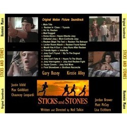 Sticks and Stones Soundtrack (Hummie Mann) - CD Trasero
