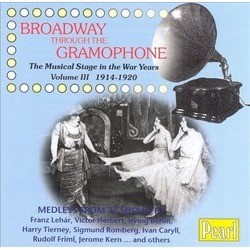 Broadway Through the Gramophone, Vol. 3 Soundtrack (Various Artists) - Cartula