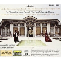 Die Entfhrung aus dem Serail Soundtrack (Sir Charles Mackerras, Wolfgang Amadeus Mozart) - CD Trasero