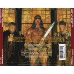 Conan the Destroyer Soundtrack (Basil Poledouris) - CD Trasero
