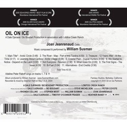 Oil on Ice Soundtrack (William Susman) - CD Trasero