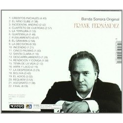 Che Soundtrack (Frank Fernandez) - CD Trasero