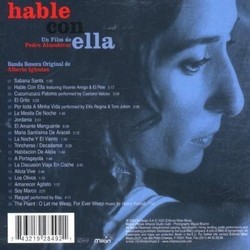Hable con Ella Soundtrack (Various Artists, Alberto Iglesias) - CD Trasero