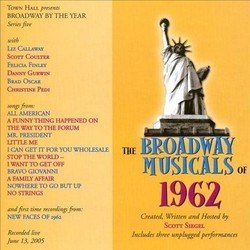 The Broadway Musicals of 1962 Soundtrack (Various Artists, Various Artists) - Cartula
