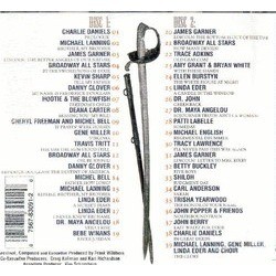 The Civil War Soundtrack (Various Artists, Frank Wildhorn) - CD Trasero