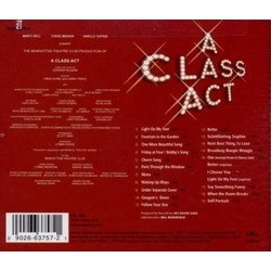 A Class Act - A Musical About Musicals Soundtrack (Edward Kleban, Edward Kleban) - CD Trasero