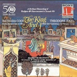 The King And I Soundtrack (Oscar Hammerstein II, Richard Rodgers) - Cartula