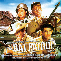 The Rat Patrol Soundtrack (Dominic Frontiere, Alex North) - Cartula