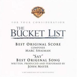 The Bucket List Soundtrack (Marc Shaiman) - Cartula