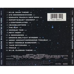 Men in Black Soundtrack (Danny Elfman) - CD Trasero