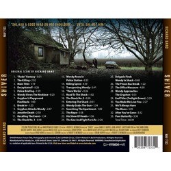 Shiver Soundtrack (Richard Band) - CD Trasero