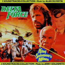 Delta Force / King Solomon's Mines Soundtrack (Jerry Goldsmith, Alan Silvestri) - Cartula