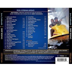 Deep Rising Soundtrack (Jerry Goldsmith) - CD Trasero