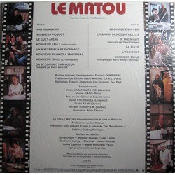 Le Matou Soundtrack (Franois Dompierre) - CD Trasero