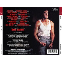 Lock Up Soundtrack (Bill Conti) - CD Trasero