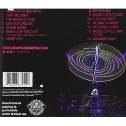 Hedwig and the Angry Inch Soundtrack (Original Cast, Stephen Trask, Stephen Trask) - CD Trasero