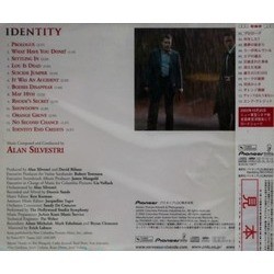 Identity Soundtrack (Alan Silvestri) - CD Trasero