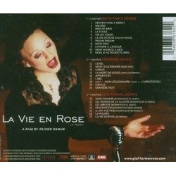 La Vie en Rose Soundtrack (Various Artists, Christopher Gunning) - CD Trasero