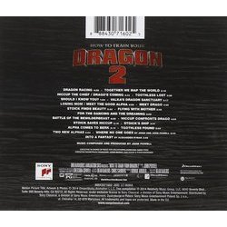 How to Train Your Dragon 2 Soundtrack (John Powell) - CD Trasero