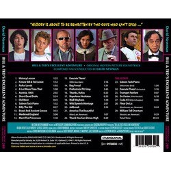 Bill & Ted's Excellent Adventure Soundtrack (David Newman) - CD Trasero