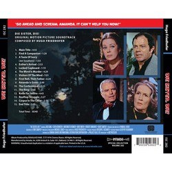 Die Sister, Die! Soundtrack (Hugo Friedhofer) - CD Trasero