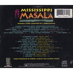 Mississippi Masala Soundtrack (Various Artists, L. Subramaniam) - CD Trasero