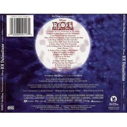 101 Dalmatians Soundtrack (Michael Kamen) - CD Trasero