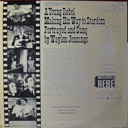 Nashville Rebel Soundtrack (Waylon Jennings) - CD Trasero