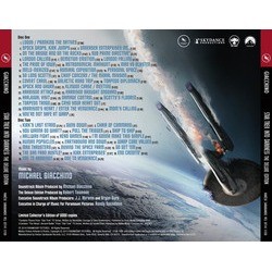 Star Trek Into Darkness Soundtrack (Michael Giacchino) - CD Trasero