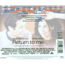 Return to Me Soundtrack (Various Artists, Nicholas Pike) - CD Trasero