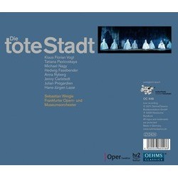 Die Tote Stadt Soundtrack (Erich Wolfgang Korngold) - CD Trasero