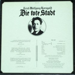 Die Tote Stadt Soundtrack (Erich Wolfgang Korngold) - CD Trasero