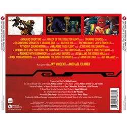 Ninjago Masters of Spinjitzu Soundtrack (Michael Kramer, Jay Vincent) - CD Trasero