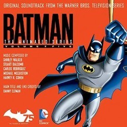 Batman: The Animated Series Vol.5 Soundtrack (Stuart Balcomb, Danny Elfman, Michael McCuistion, Harvey R. Cohen, Carlos Rodriguez, Shirley Walker) - Cartula