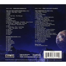 Sonic Sci Fi - The classic themes of Bernard Herrmann and Bebe & Louis Barron Soundtrack (Bebe & Louis Baron, Bernard Herrmann) - CD Trasero