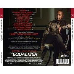 The Equalizer Soundtrack (Harry Gregson-Williams) - CD Trasero