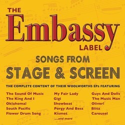 The Embassy Label: Songs From Stage & Screen Soundtrack (Various Artists, Various Artists) - Cartula