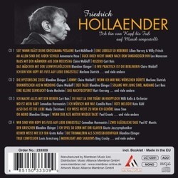 Ich bin von Kopf bis Fuss auf Musik Eingestellt Soundtrack (Friedrich Hollaender) - CD Trasero